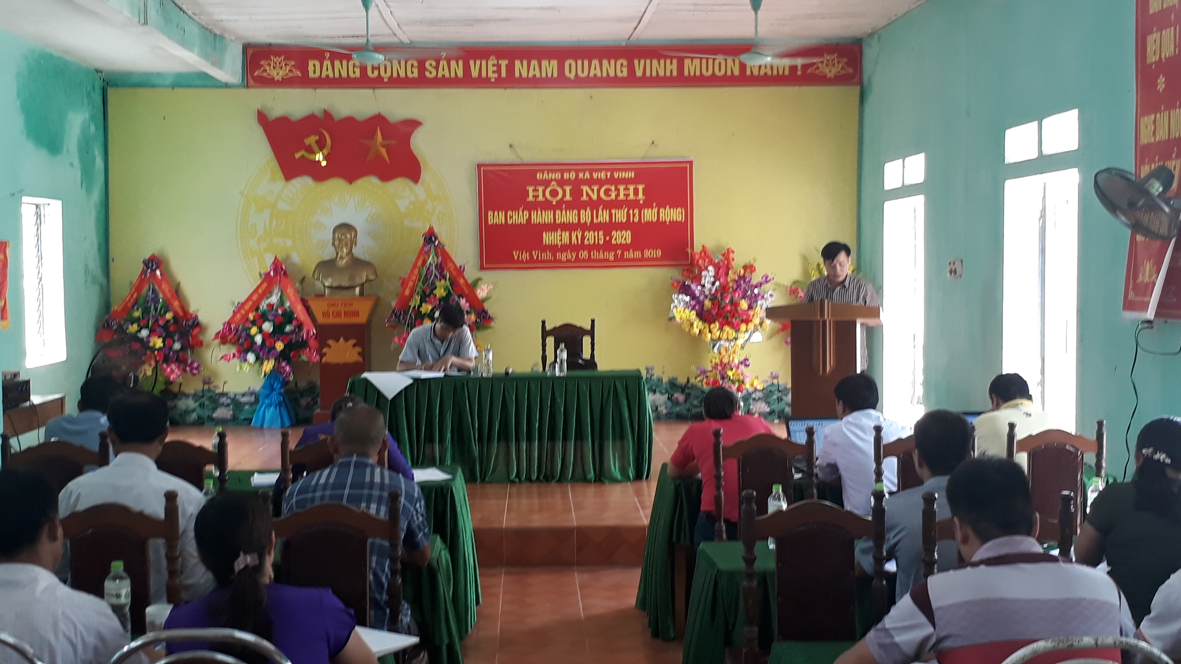 Hội nghị Ban chấp hành Đảng bộ xã Việt Vinh lần thứ 13 (Mở rộng)