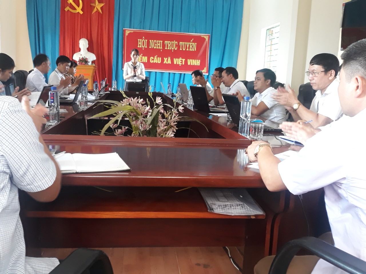 Hội đồng nghĩa vụ quân sự xã Việt Vinh tổ chức họp, triển khai kế hoạch khám sơ tuyển nghĩa vụ Quân sự, nghĩa vụ tham gia Công an nhân dân năm 2020.